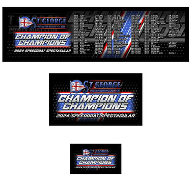 Champion of Champions 2024 Bar Runner